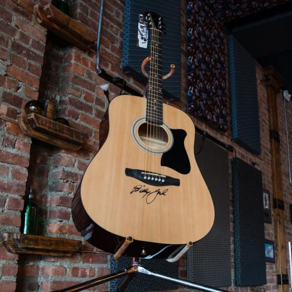 win an acoustic guitar signed by Billy Joel